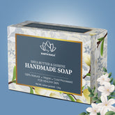 Shea Butter & Jasmine Soap | Locks Moisture In Skin | Cleans Impurities & Evens Skin Tone | Soothing Natural Aroma | 125gms