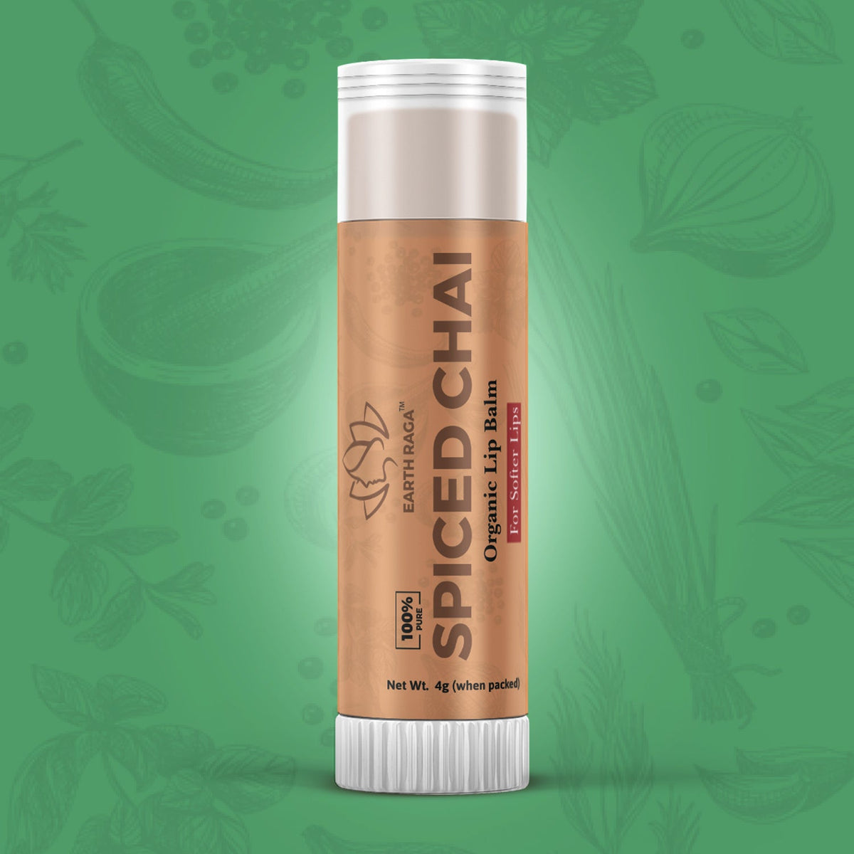 Spiced Chai Organic Lip Balm 4g