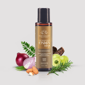 Hair Oil Combo- Onion, Bhringraj and Moroccan Argan Hair Oil - | 100 ml X 3