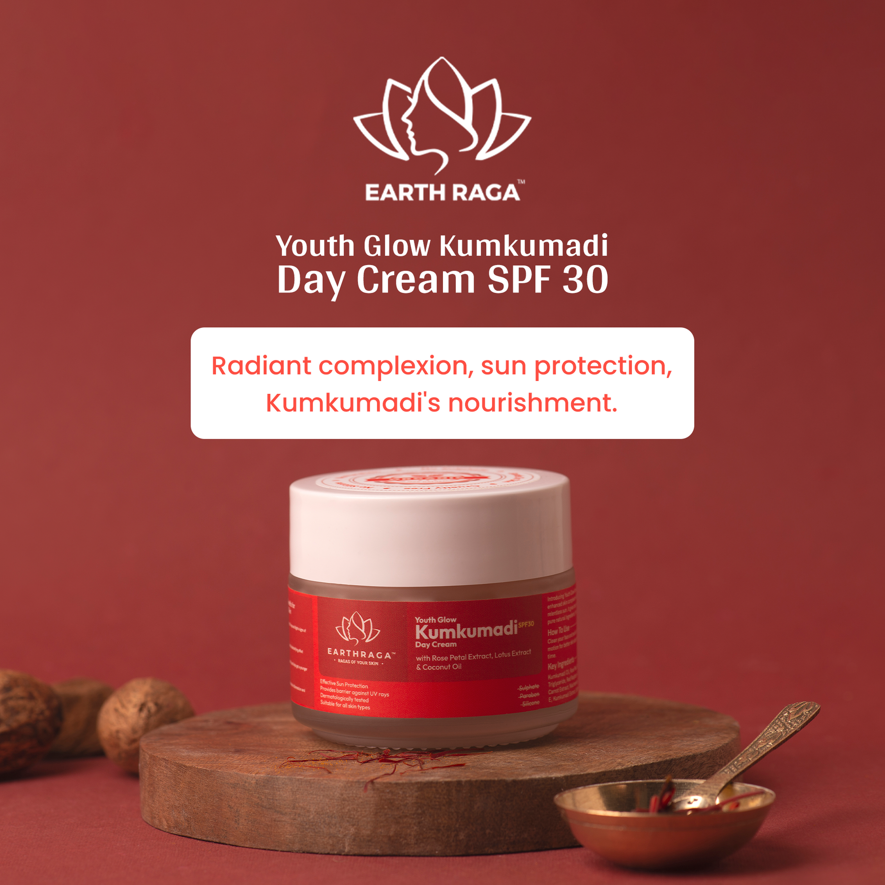 Day Cream Combo- Age Defying and Rejuvinating Bakuchiol Day Cream + Youth Glow Kumkumadi  Day Cream