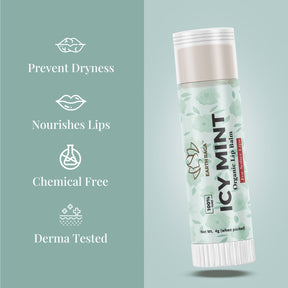 Icy Mint Organic Lip Balm 4g