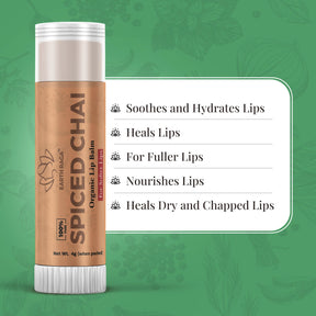 Spiced Chai Organic Lip Balm 4g