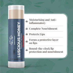 Luscious Honey Organic Lip Balm 4g