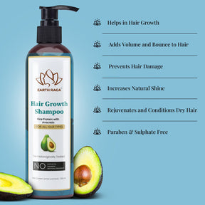 Earthraga Hair Growth Shampoo | 250ml