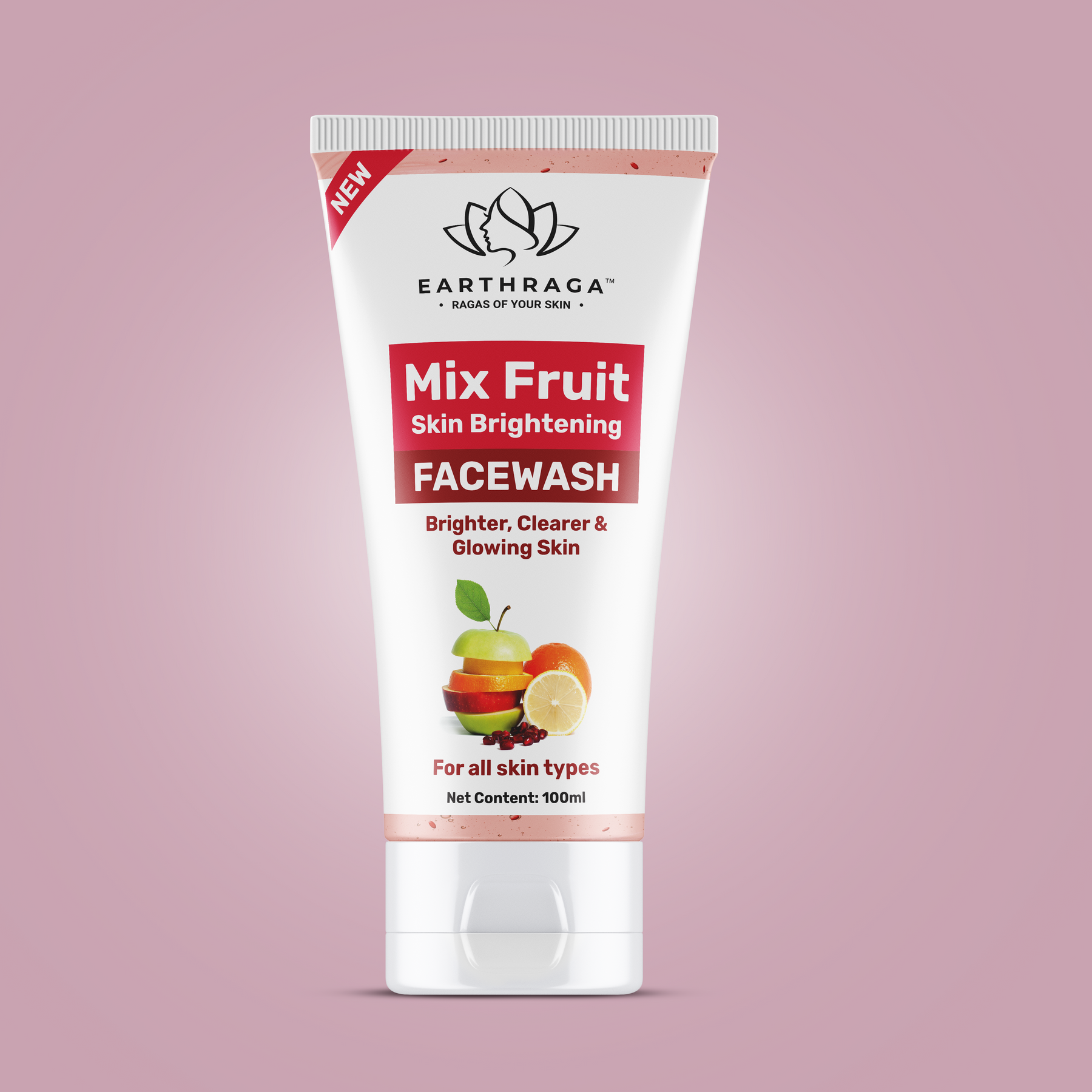 Anti Dandruff Shampoo and Mix Fruit Face Wash Combo