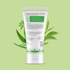 Anti-Hairfall Shampoo and Aloe Vera Neem Tea Tree Face Wash Combo