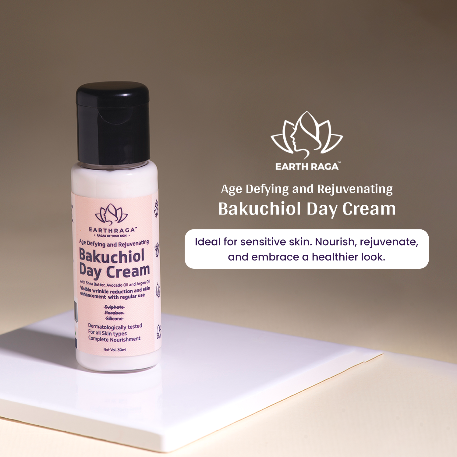 Age Defying Bakuchiol Day Cream | 30 gm Minis