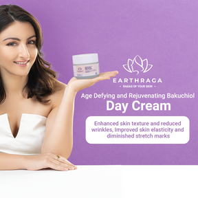 Earthraga Bakuchiol Day Cream & Night Cream Combo |  100gm X 2