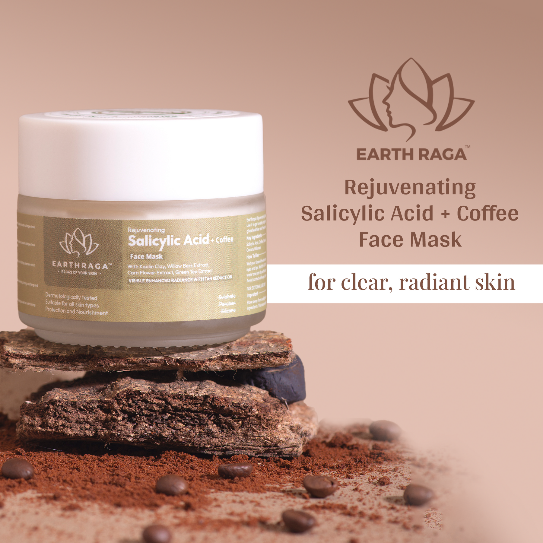 Salicylic Acid + Coffee Face Mask | 100gm