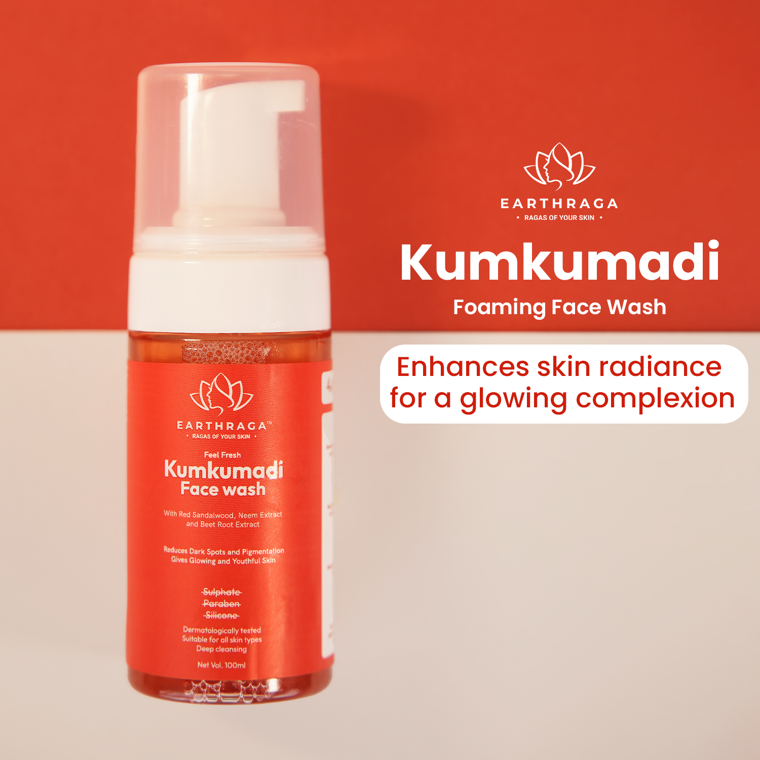 Kumkumadi Foaming Face Wash | 100ml