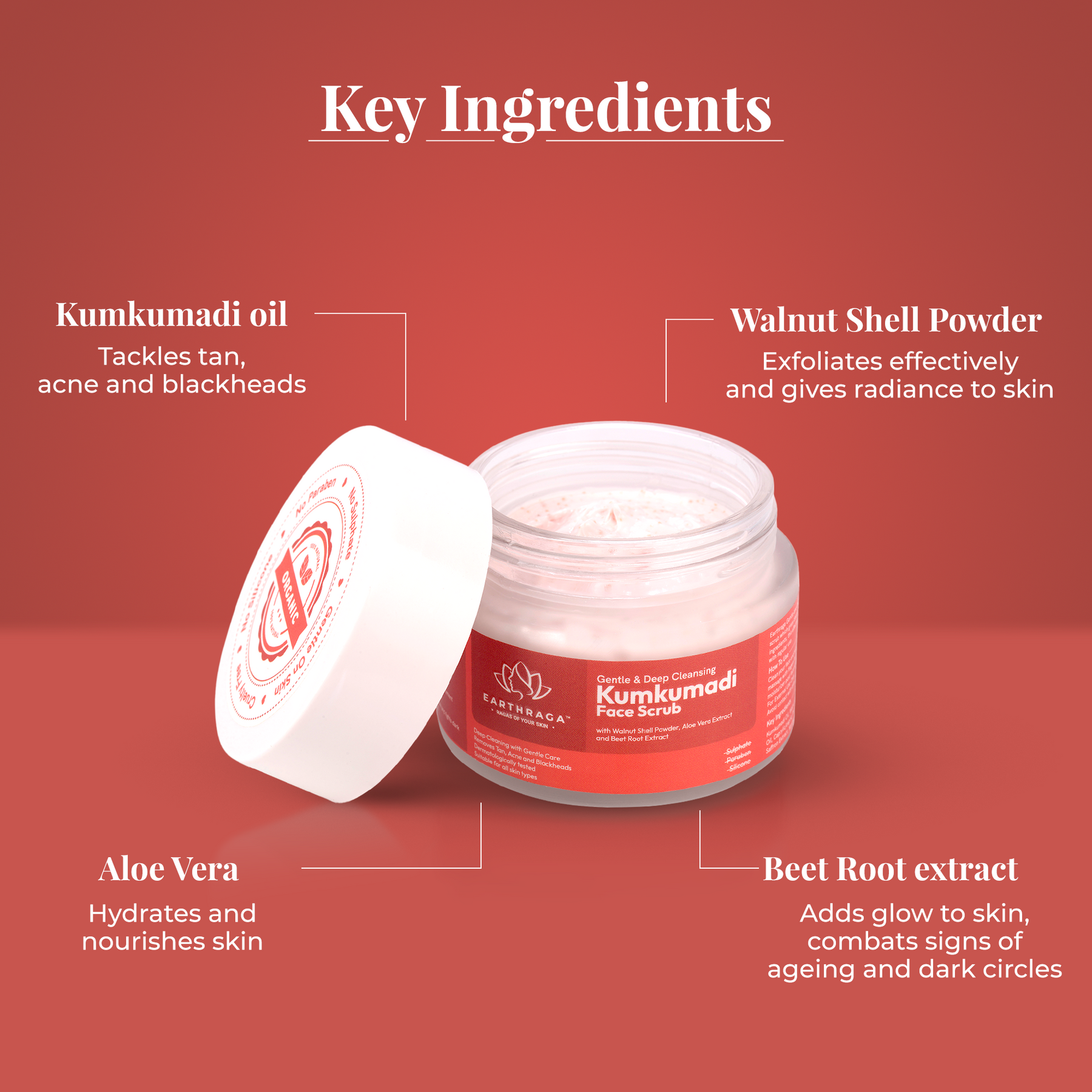 Kumkumadi Face Scrub  | 100ml