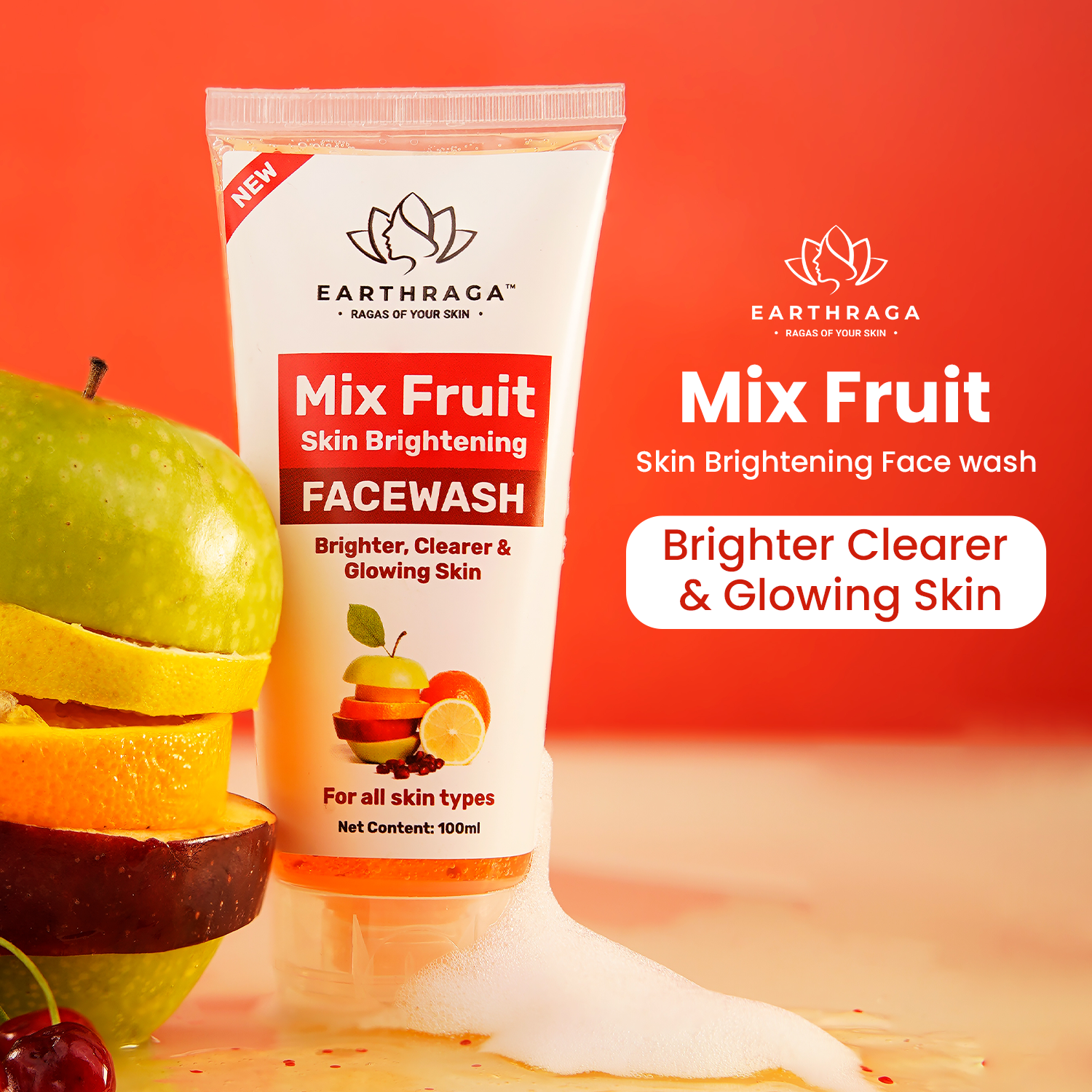 Mix Fruit Skin Brightening Face Wash | 100ml