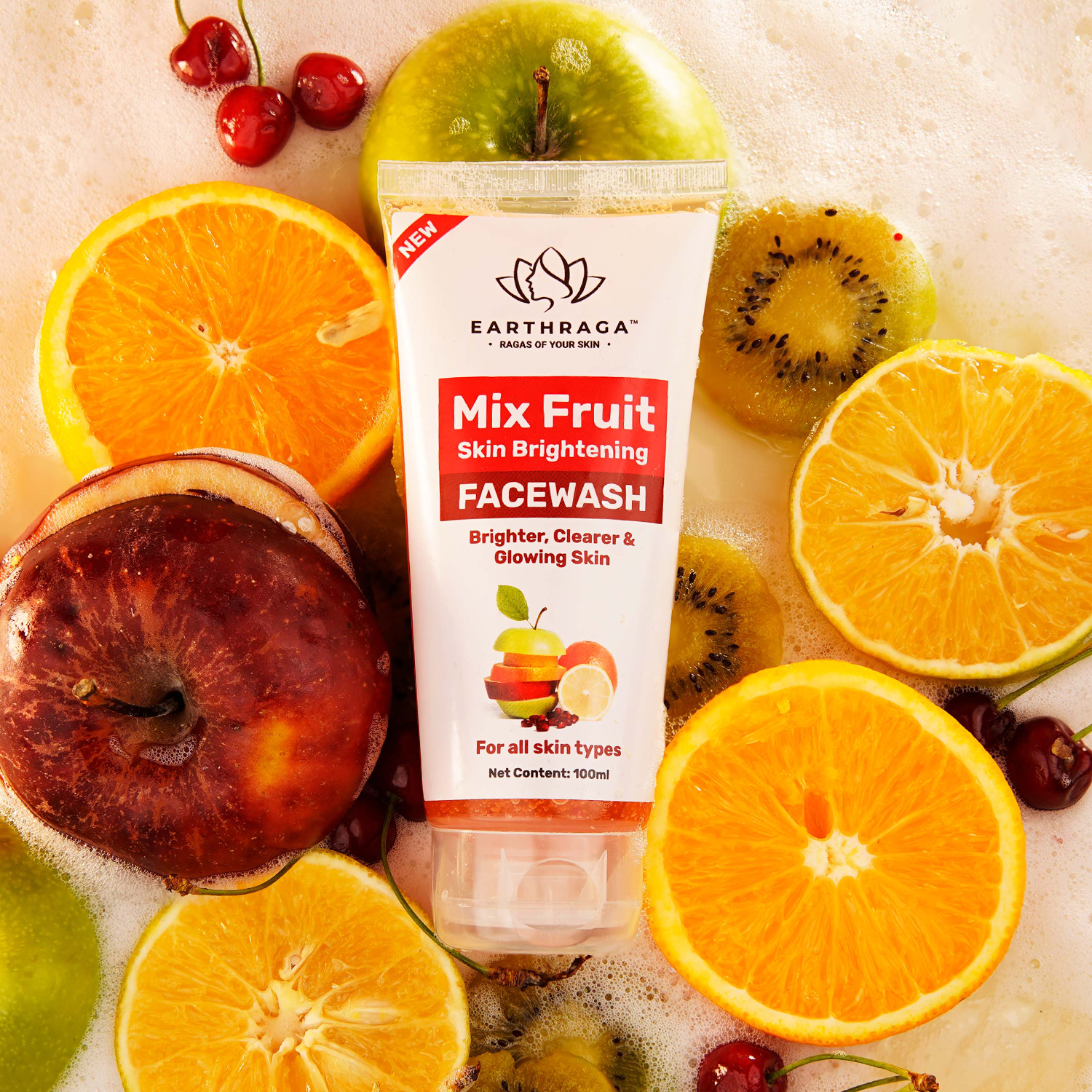 Anti Dandruff Shampoo and Mix Fruit Face Wash Combo