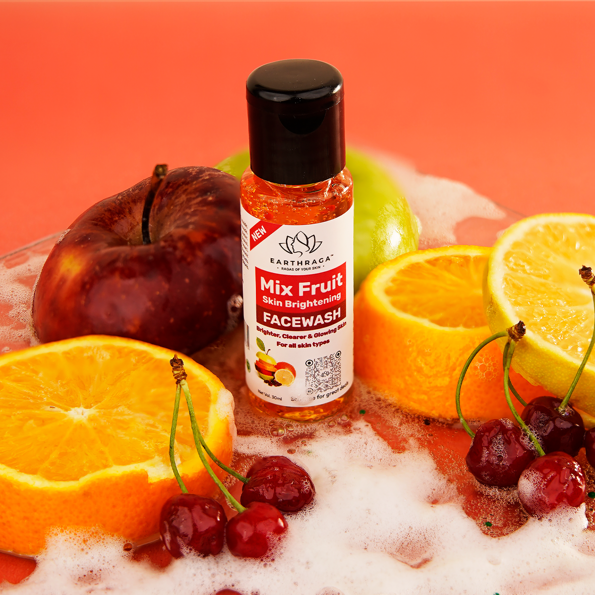 Mix Fruit Skin Brightening Face Wash | 30 ml Mini