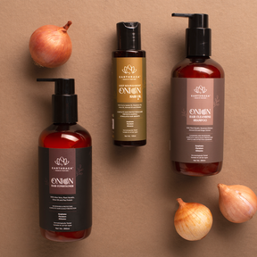 Hair Care Kit- Onion Shampoo, Conditioner,  Hair Oil and Redensyl serum