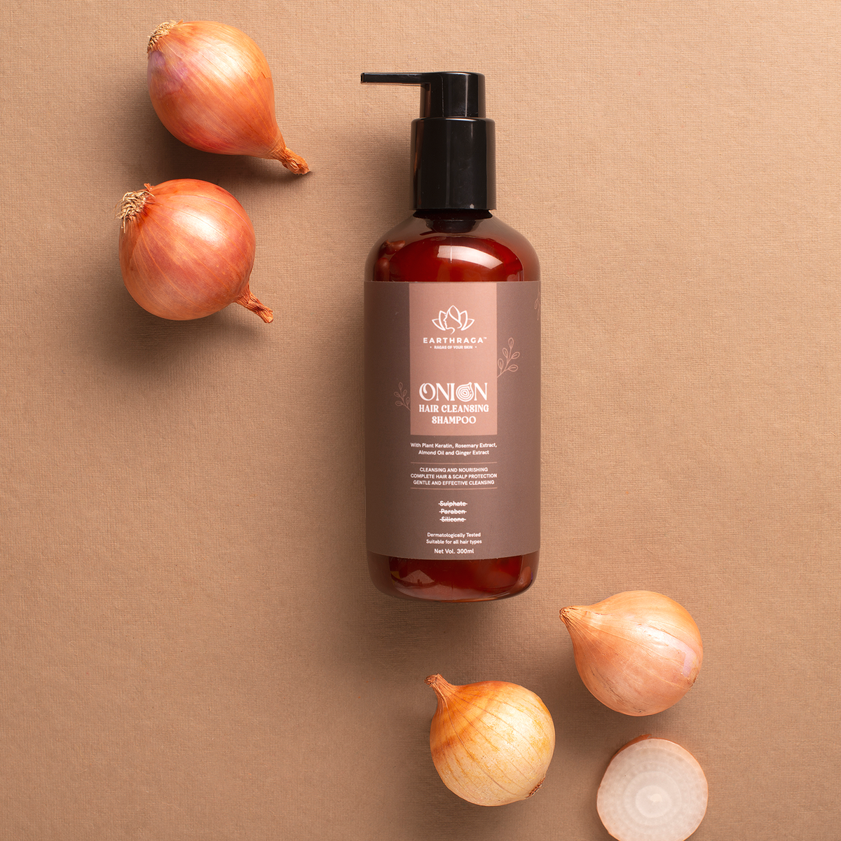 Hair Care Combo Kit- Onion Hair Shampoo, Conditioner &  Hair Oil