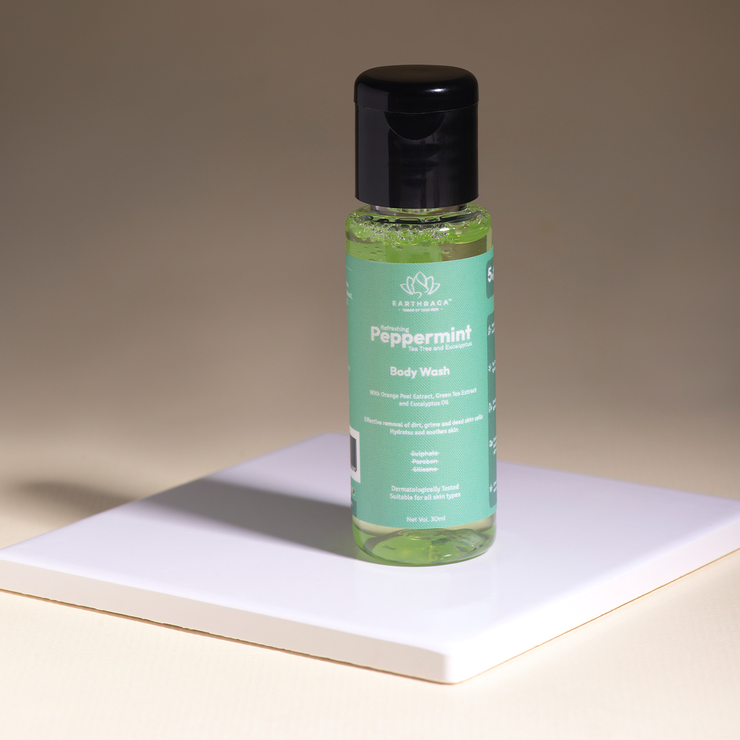 Peppermint-Eucalyptus-Tea Tree Body Wash | 30 ml Minis