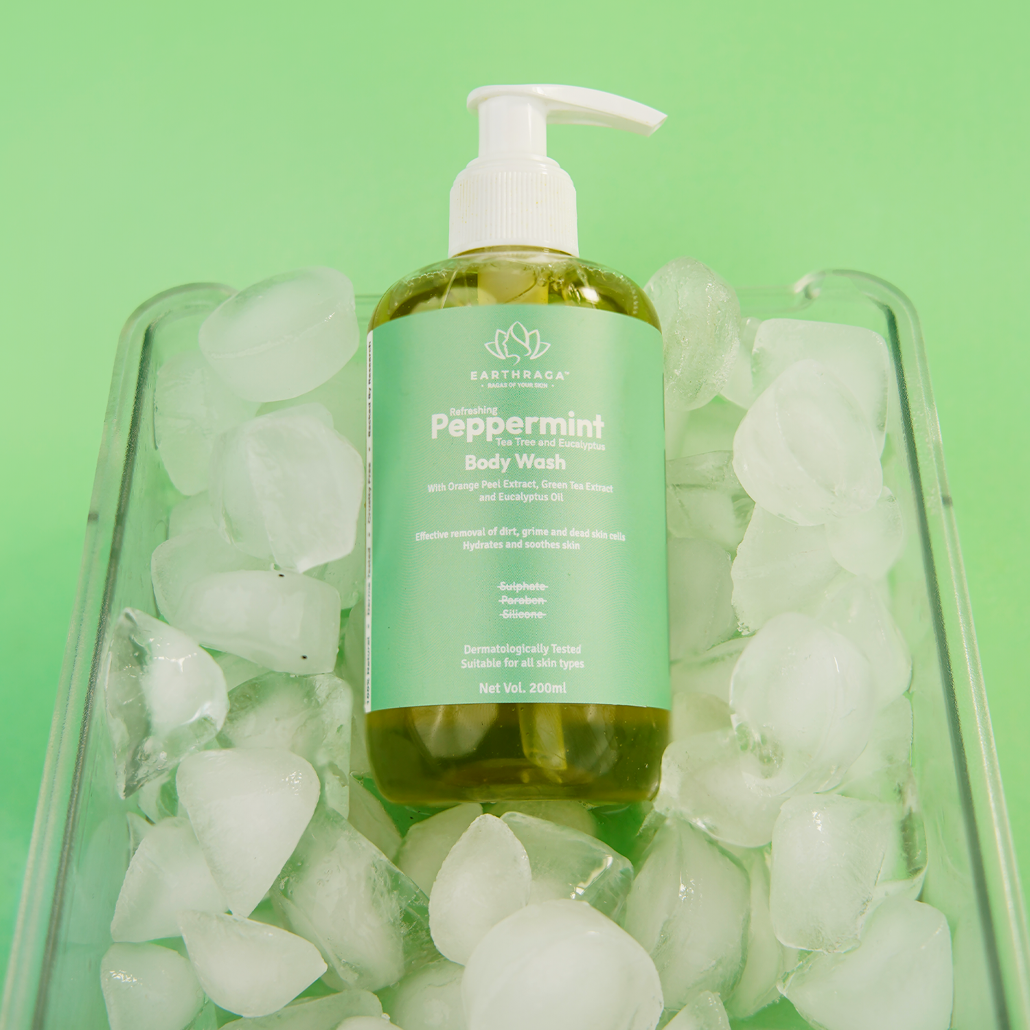 Peppermint, Tea Tree & Eucalyptus Body Wash | 200 ml