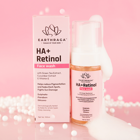 HA + Retinol Foaming Face Wash | 100 ml