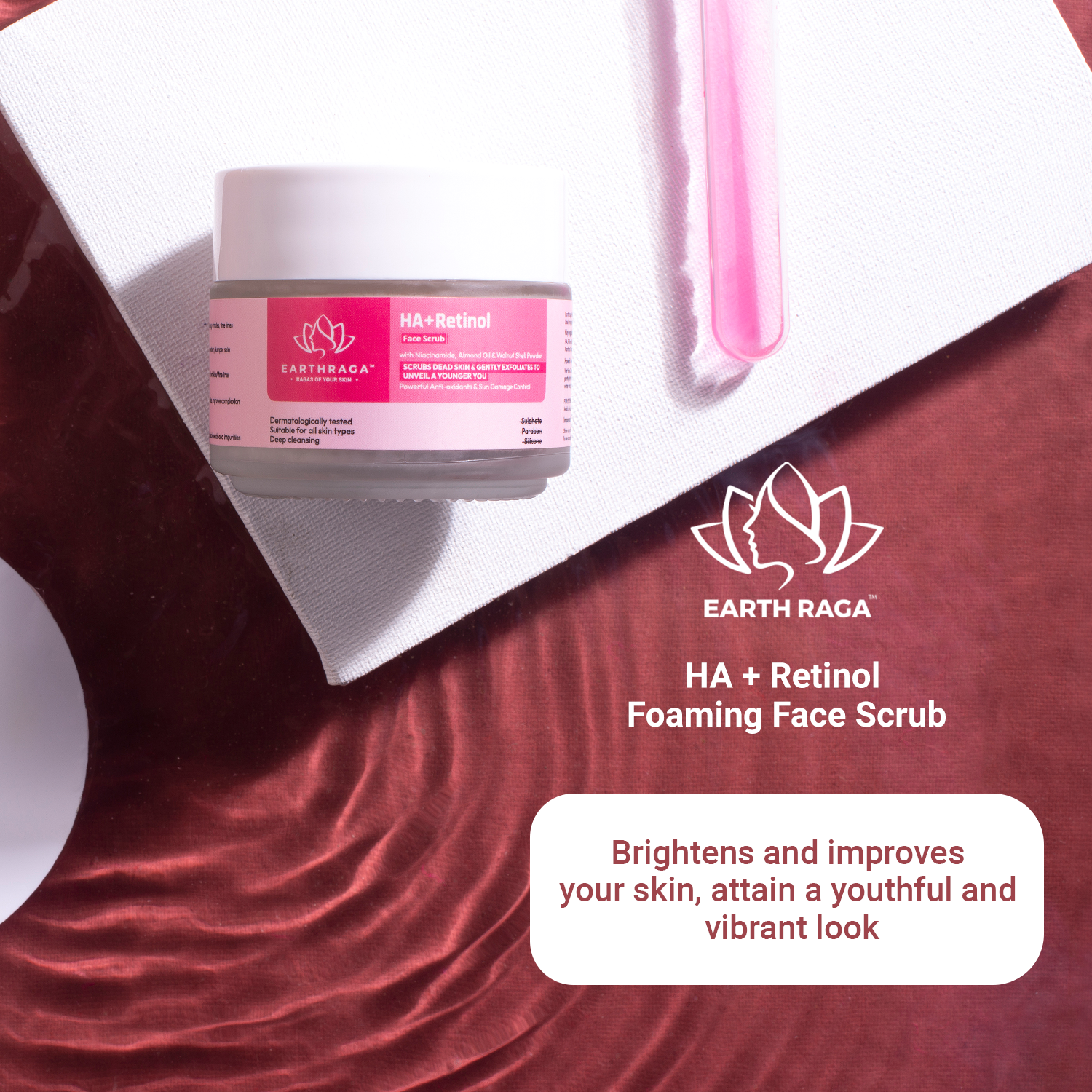 HA + Retinol Face Scrub | 100 ml