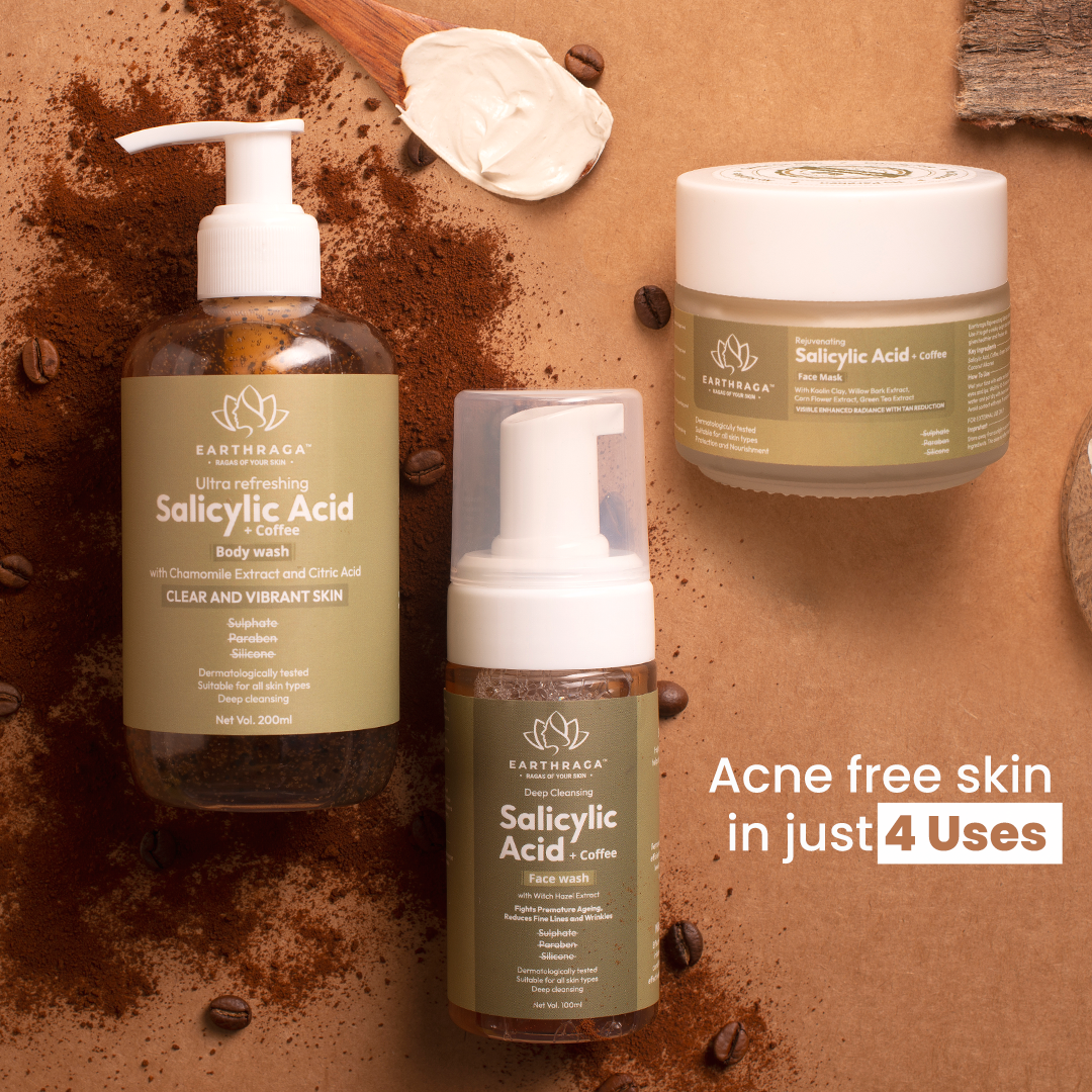 Salicylic + Coffee Body Wash | Face Wash | Face Mask