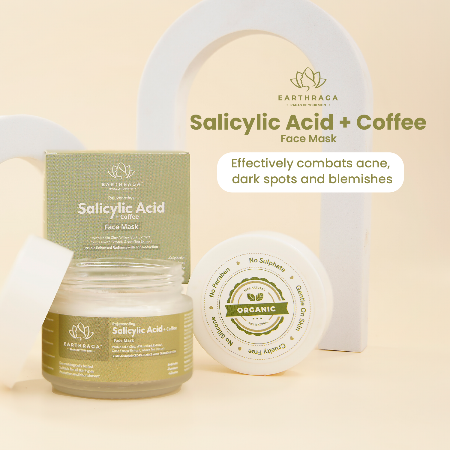 Salicylic + Coffee Body Wash | Face Wash | Face Mask