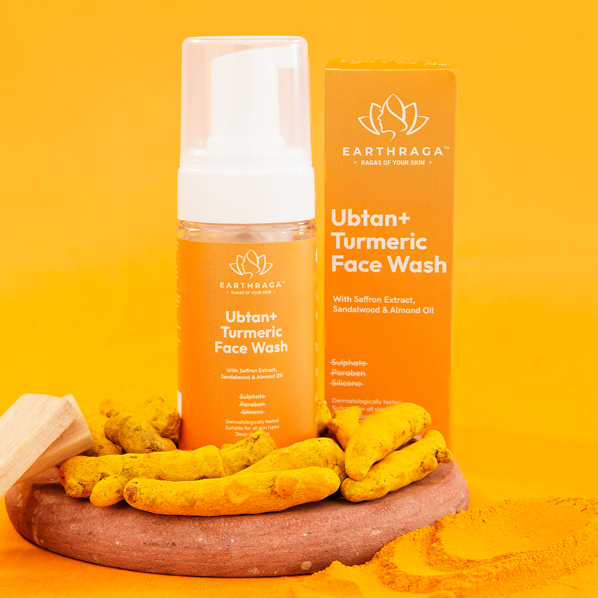 Ubtan + Turmeric Foaming Face Wash | 100ml