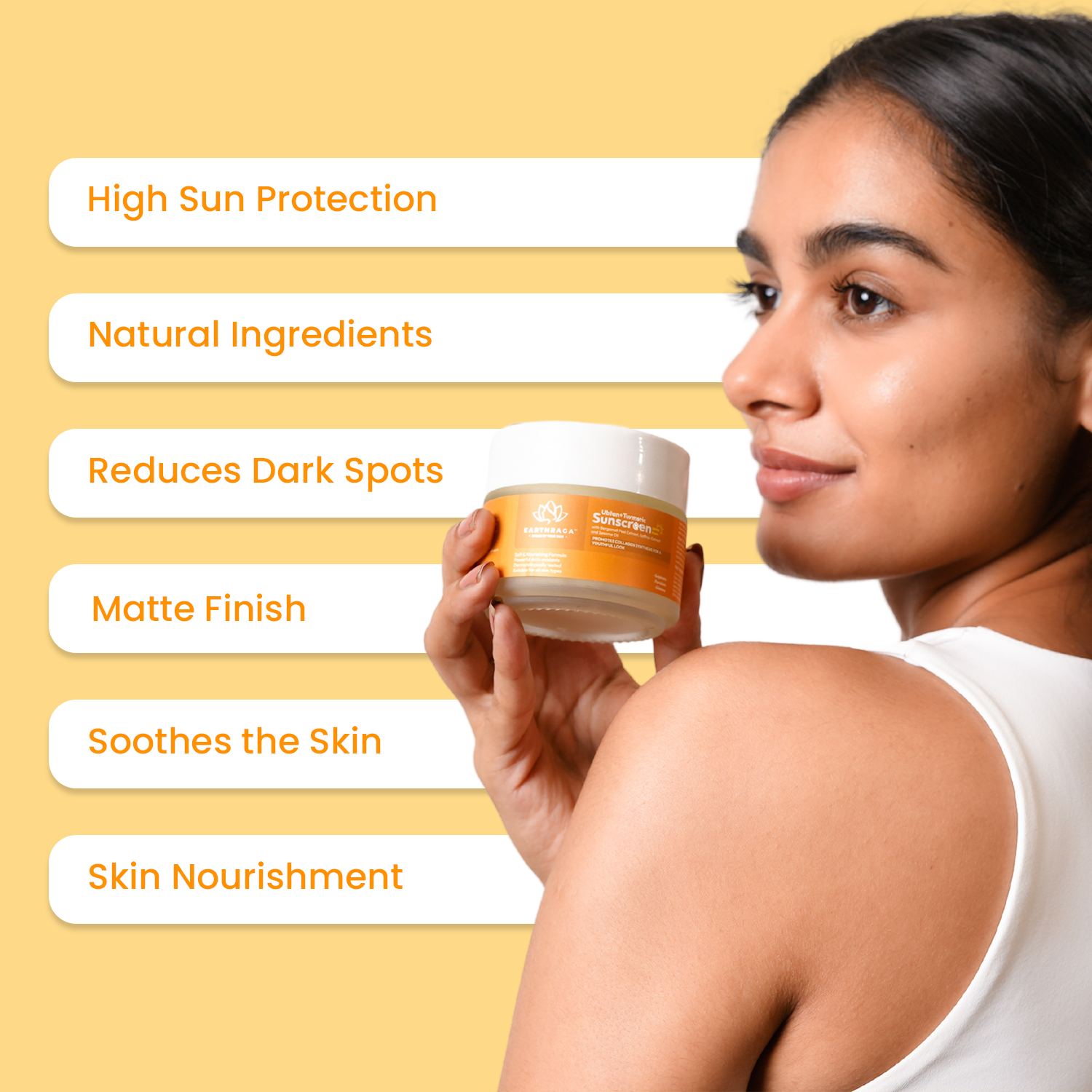 Ubtan + Turmeric Sunscreen SPF50 Matte | 100ml