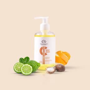 Earthraga Vitamin C Body Wash | Makes Skin Tight & Firm | Promotes Even Skin-Tone | 200ml